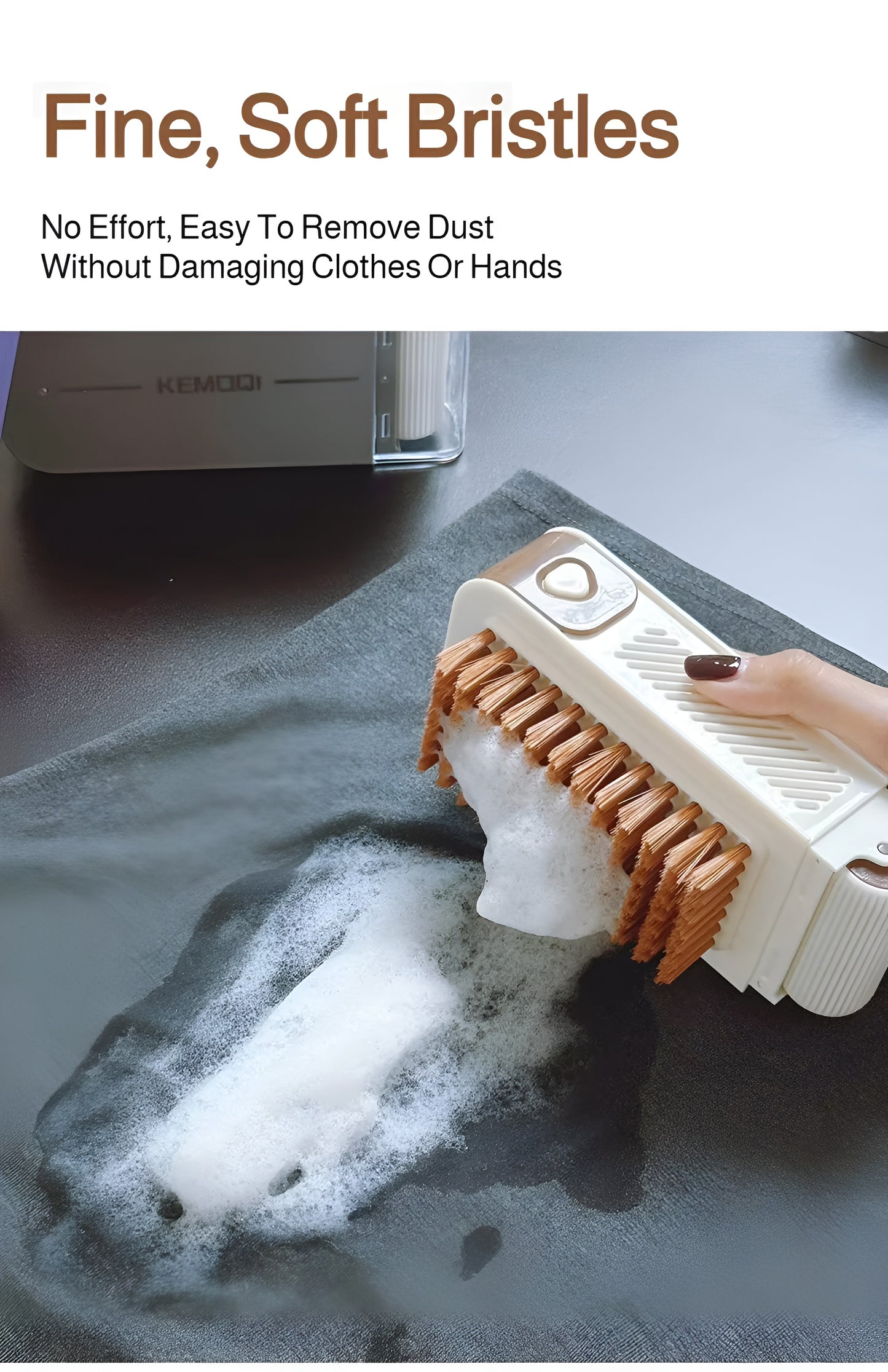 Non-Slip Storage Tool Roller Soap Box with Brush